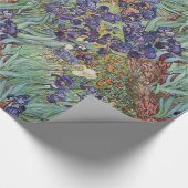 Papier Cadeau Iris de Van Gogh Peinture Impressionniste (Coin)