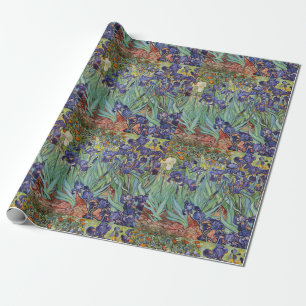Papier Cadeau Iris de Van Gogh Peinture Impressionniste