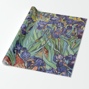 Papier Cadeau Iris de Van Gogh Peinture Impressionniste