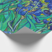Papier Cadeau Iris de Vincent Van Gogh (Coin)