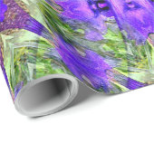 Papier Cadeau Iris Field...... (Coin rond)