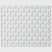 Papier Cadeau Iris Horses (Plat)