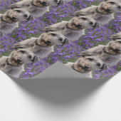 Papier Cadeau Iris Irish Wolfhound, (Coin)
