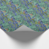 Papier Cadeau Iris par Van Gogh (Coin)