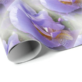 Papier Cadeau iris pourpre (Coin rond)
