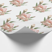 Papier Cadeau Iris Rose Pâle (Coin)