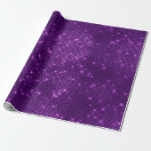 Papier Cadeau Iris Ultra Violet Violet Ultra Minimal Améthyste É (Déroulé)
