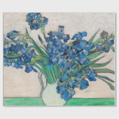 Papier Cadeau Irises, 1890 par Vincent van Gogh (Plat)