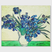Papier Cadeau Irises (1890) par Vincent Van Gogh (Plat)