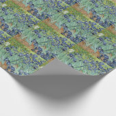 Papier Cadeau Irises par Van Gogh (Coin)