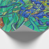 Papier Cadeau Irises par Van Gogh (Coin)