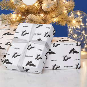Papier Cadeau Irish Dance Soft Shoes et Hard Shoes Dance