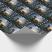 Papier Cadeau Irish Leprechaun with a Pot of Gold (Coin)