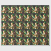 Papier Cadeau Irish Orange Tabby (Plat)