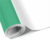 Papier Cadeau Irlande National Flag, standard irlandais, bannièr (Coin rond)