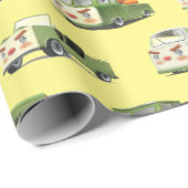 Papier Cadeau Iron T : gamme de voitures et de fourgonnettes des (Coin rond)