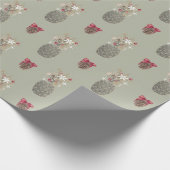 Papier Cadeau Island Pines, style hawaïen Noël (Coin)