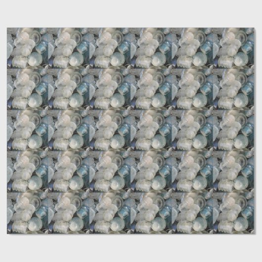 Papier Cadeau Isolateurs en verre vintage (Plat)