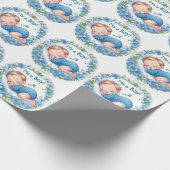 Papier Cadeau It’s a Boy Baby Shower Sticker (Coin)
