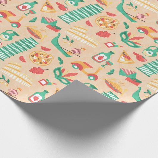 Papier Cadeau Italie (Coin)