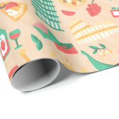 Papier Cadeau Italie (Coin rond)