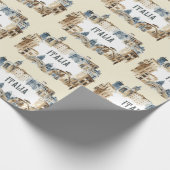Papier Cadeau Italie Italie (Coin)