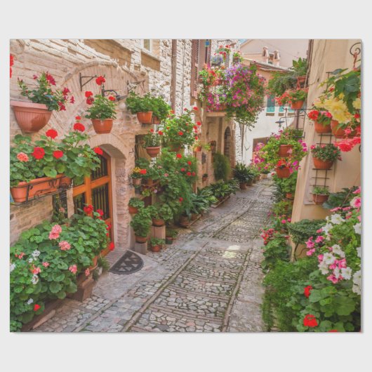 Papier Cadeau Italie Toscane (Plat)