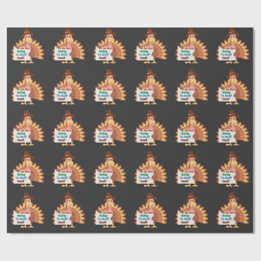 Papier Cadeau Its Not Going To Stuff Itself (Plat)