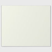 Papier Cadeau Ivoire Uni (Plat)