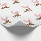 Papier Cadeau J est pour Jackalope (Coin)
