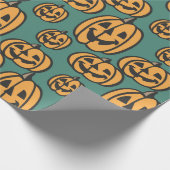 Papier Cadeau Jack-o'-lantern rire Halloween (Coin)