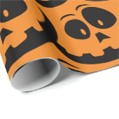 Papier Cadeau Jack Olantern Sourire Thunder_Cove (Coin rond)