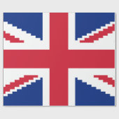 Papier Cadeau Jack Pixel Union 8 bits (Plat)