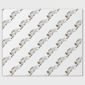 Papier Cadeau Jack Russell (Plat)