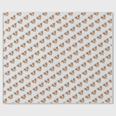 Papier Cadeau Jack Russell Chien (Plat)