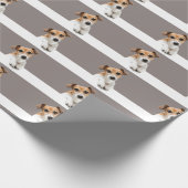 Papier Cadeau Jack Russell Chien Chien Chien Chien adorable Douc (Coin)