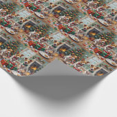 Papier Cadeau Jack Russell Christmas Present Unboxing Mayhem (Coin)