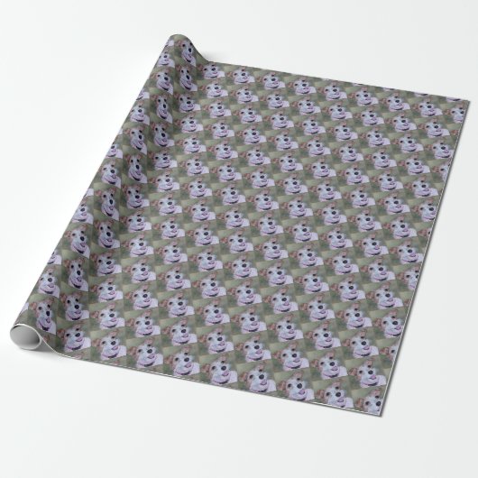 PAPIER CADEAU JACK RUSSELL MIGNON (Déroulé)