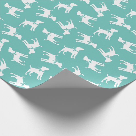 Papier Cadeau Jack Russell Terrier Chien Chien Puppy (Coin)