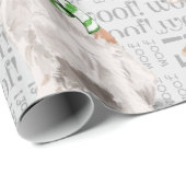 Papier Cadeau JACK RUSSELL TERRIER Noël pour les Amoureux de les (Coin rond)