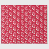 Papier Cadeau Jacksonville State University Gamecocks Red Eagle (Plat)