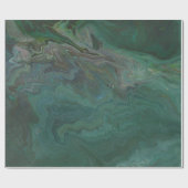 Papier Cadeau Jade 1 Abstrait papier d'enveloppement en marbre v (Plat)