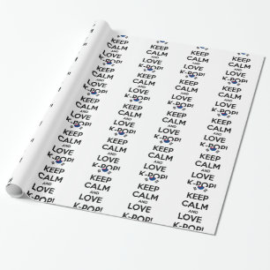 Papier Cadeau J'adore K-Pop !