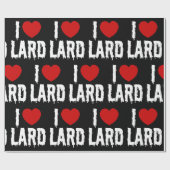 PAPIER CADEAU J'ADORE LE SUIF (Plat)