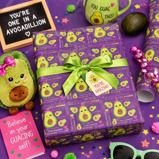Papier Cadeau J'adore les avocats