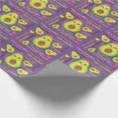 Papier Cadeau J'adore les avocats (Coin)