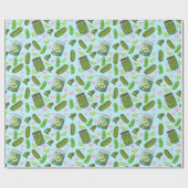 Papier Cadeau J'adore les chicelles enrobant du papier (Plat)