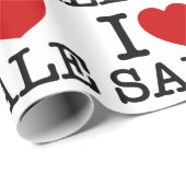 PAPIER CADEAU J'ADORE LES SOLDES (Coin rond)