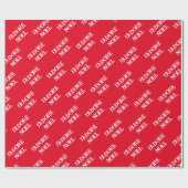 Papier Cadeau J'adore Noel papier d'emballage Noël (Plat)