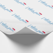 Papier Cadeau j'adore Paris (J'aime Paris) avec béret rouge (Coin)